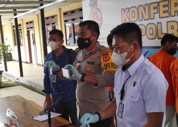 5 Budak Sabu Dibekuk, Satu di Antaranya Oknum Satpol PP