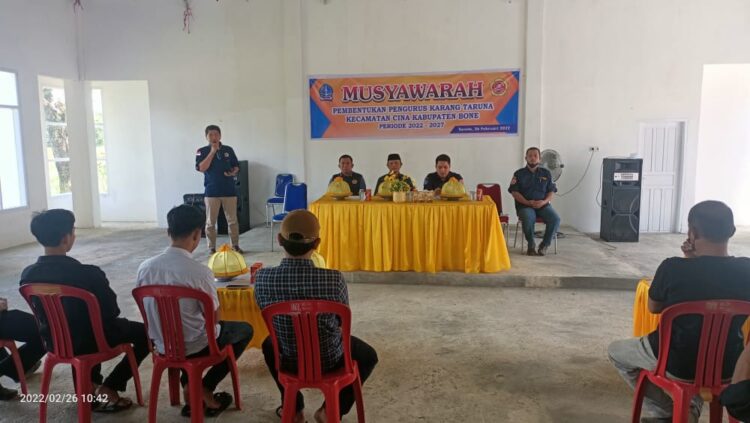 Karang Taruna Cina Terbentuk, Diharapkan Dapat Bersinergi Dengan Pemerintah