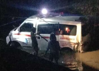 Akibat Melihat Hal Mistis, Ambulance Terjun ke Sungai