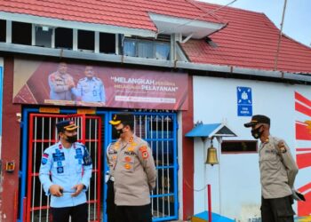 Kapolres Barru Sidak Barang Haliner di Rutan