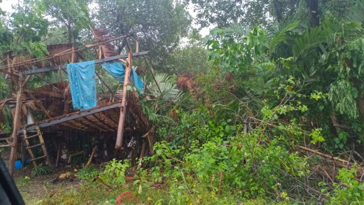 17 Rumah di Sibulue Rusak Akibat Diterjang Angin Kencang