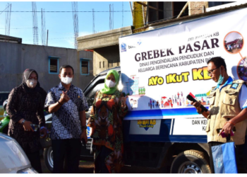DPPKB Bone Gelar Grebek Pasar Bajoe