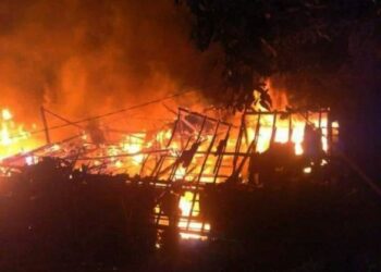 Kebakaran Rumah di Desa Ulo Merambat ke Masjid