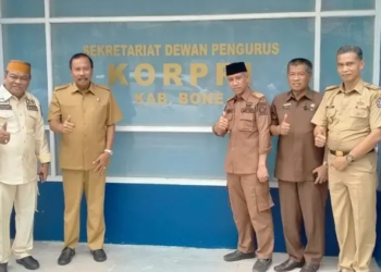 Penggunaan Sekretariat Korpri Bone Di Resmikan