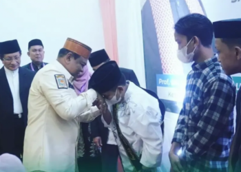 Hadiri Halaqah Perdana Santri Baru Pondok Pesantren Al-Ikhlas Ujung, Ini Pesan Andi Fahsar