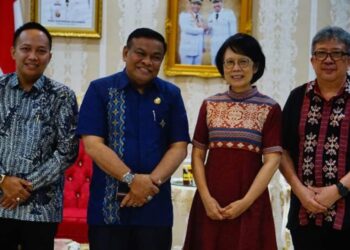 Andi Fahsar Padjalangi Terima Audensi Direktur ICRAF Indonesia