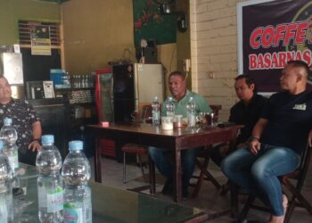 Berkunjung Di Bone, Kepala Basarnas Makassar Langsung Ketemu Insan Pers