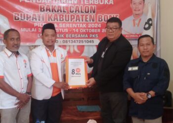 Putra Salomekko Ini Mendaftar Balon Bupati Bone Di PKS