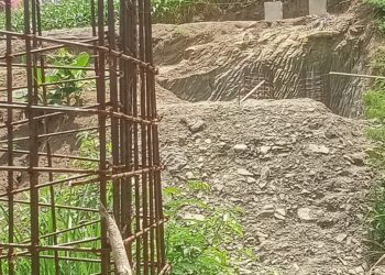 Sudah Diperiksa Kejaksaan, Proyek Jembatan Gantung Desa Usa Terbengkalai