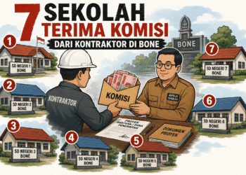 Audit BPK Temukan 7 Sekolah Di Bone Terima Komisi Dari Kontraktor